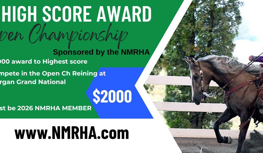 NEW! High Score Award Open Championship